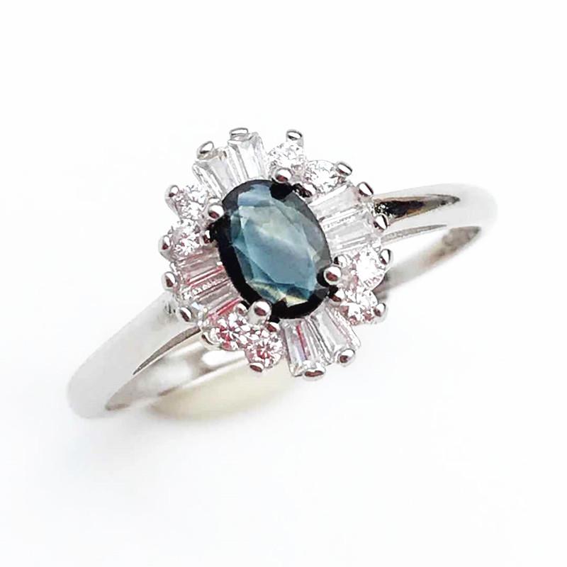 Natural Sapphire Blue Ring - Gemring Shop