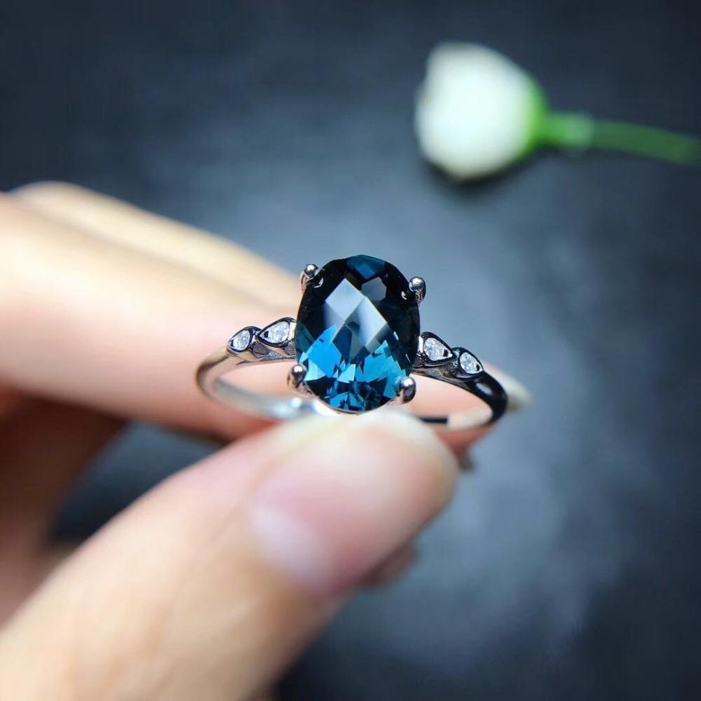London Blue Topaz Ring - Gemring Shop