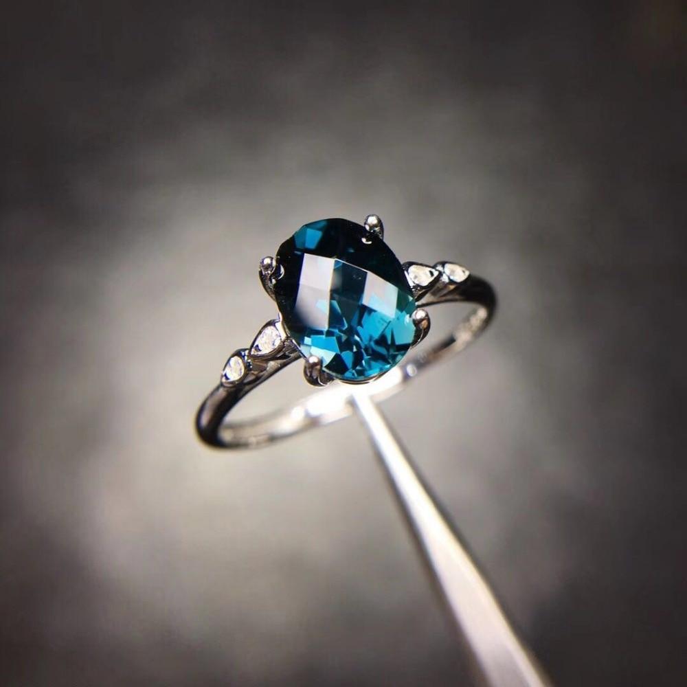 London Blue Topaz Ring - Gemring Shop