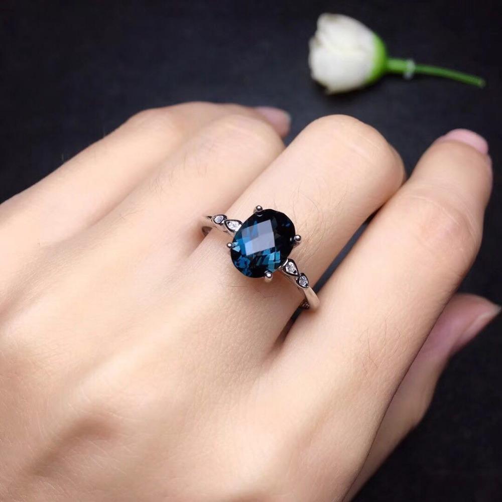 London Blue Topaz Ring - Gemring Shop