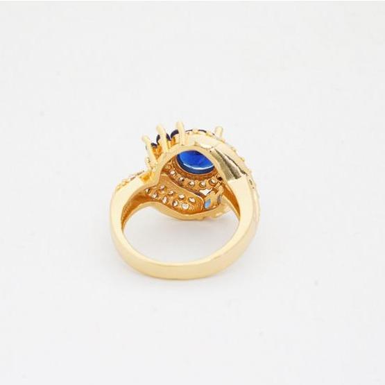 Blue Gems Zirconia Crystal Ring - Gemring Shop