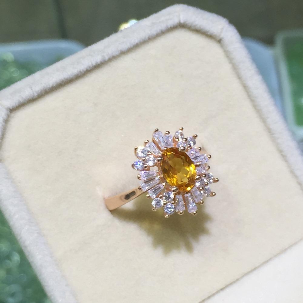 Natural Citrine Ring - Gemring Shop