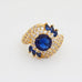 Blue Gems Zirconia Crystal Ring - Gemring Shop