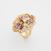 Multicolor Full Cubic Zirconia Crystal Ring - Gemring Shop